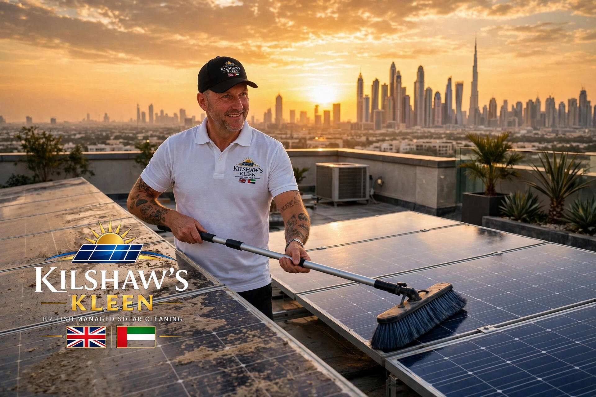 ☀️ Solar Panel Cleaning Restore energy output and maximise DEWA savings.